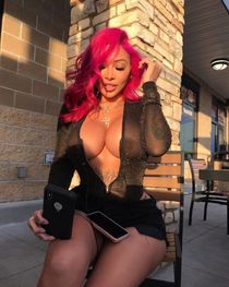 Sweet teen girl toys her
